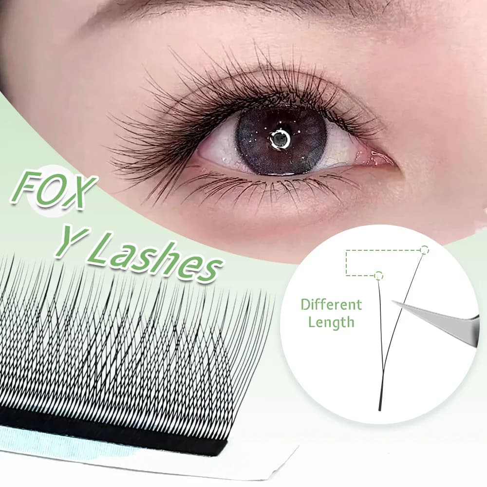 Fox Eye 1D Y-kujulised eelvalmistatud mahtlehed 8-13mm
