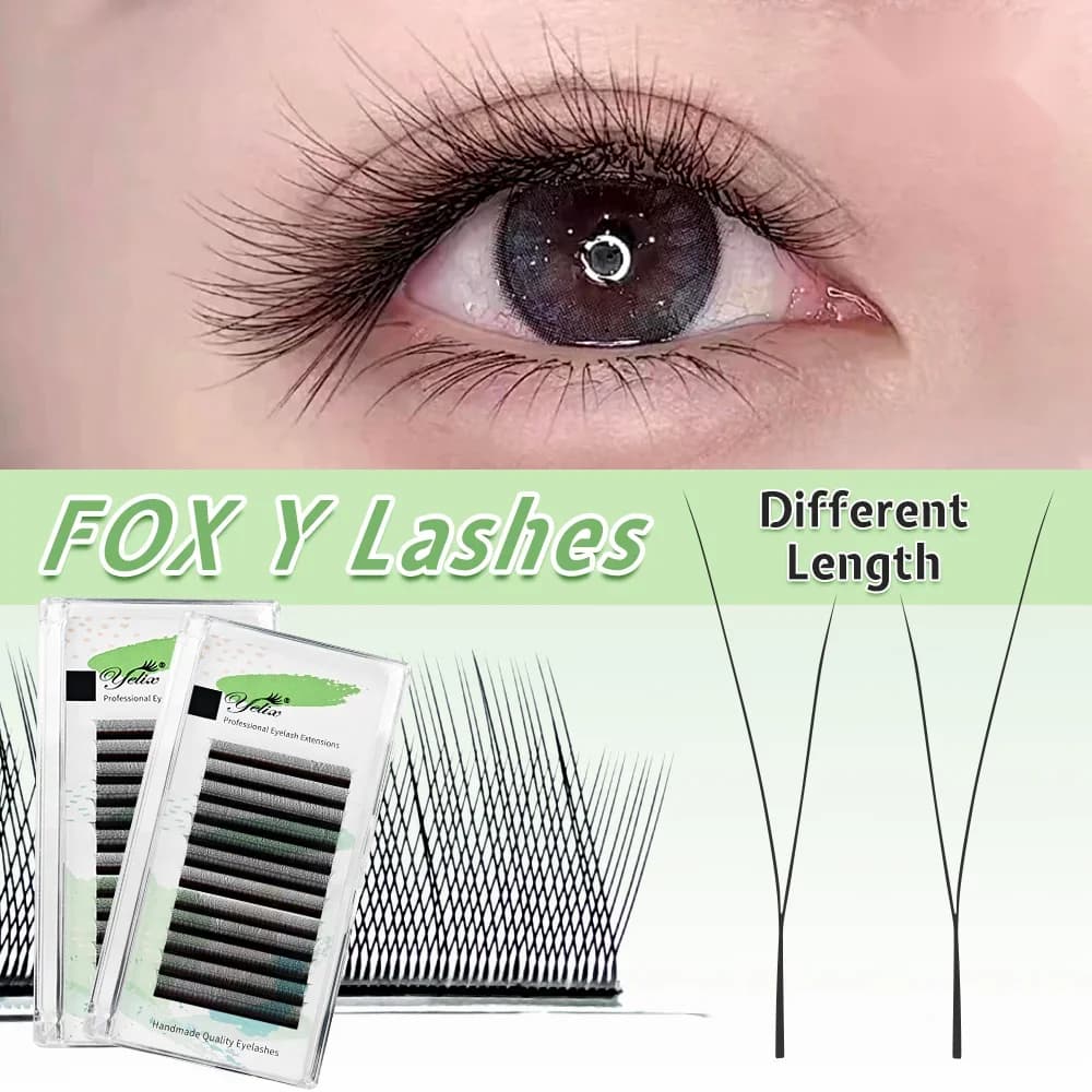 Fox Y-kujulised B/C lokid valmisventilaatorripsmed segu 8-13mm
