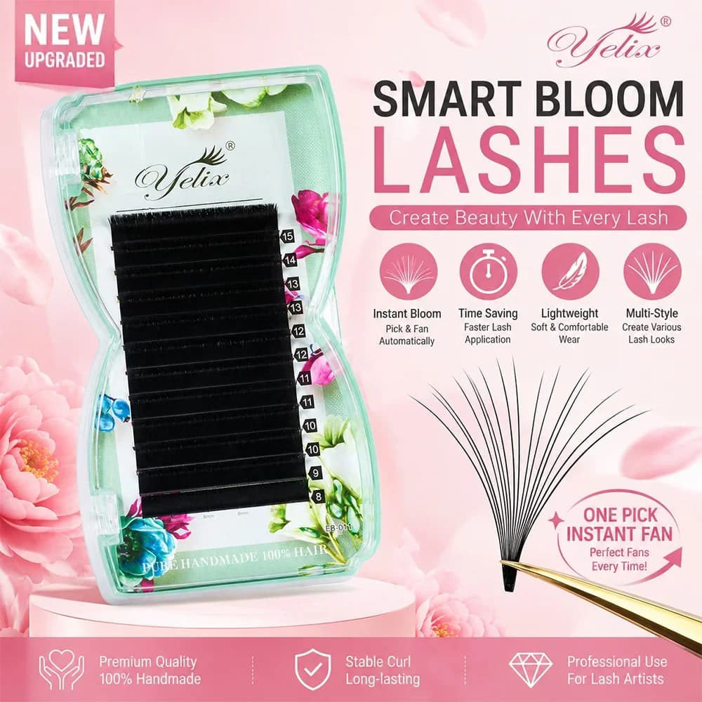 Lihtsa hajutamise Smart Bloom segapikkusega ripsmed
